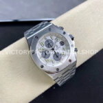 APF Factory Audemars Piguet Royal Oak Offshore Chronograph 257 (6) APF Factory Audemars Piguet Royal Oak Offshore Chronograph 25721ST.OO.1000ST.07.A 42mm Full Steel Arabic Numerals Silver Dial