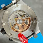 APF Factory Audemars Piguet Royal Oak Offshore Chronograph 26238ST.OO.A340CA.01 42mm Steel Blue Rubber Strap Arabic Numerals Blue Dial