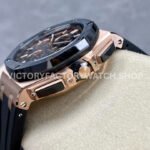 APF Factory Audemars Piguet Royal Oak Offshore Chronograph 26401RO.OO.A002CA.02 44mm Rose Gold Rubber Strap Black Dial