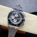 APF Factory Audemars Piguet Royal Oak Offshore Chronograph 26405CE.OO.A002CA.01 44mm Titanium Rubber Strap Grey Dial