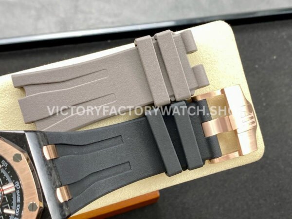 APF Factory Audemars Piguet Royal Oak Offshore Chronograph 26406FR (9) APF Factory Audemars Piguet Royal Oak Offshore Chronograph 26406FR.OO.A002CA.01 44mm Carbon Fiber Rubber Strap Black Dial