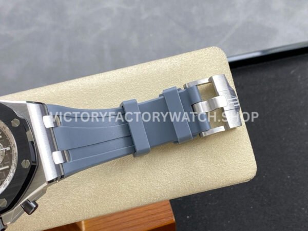 APF Factory Audemars Piguet Royal Oak Offshore Chronograph 26470IO.OO.A006CA.01 42mm Titanium Rubber Strap Grey Dial