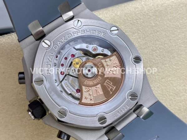 APF Factory Audemars Piguet Royal Oak Offshore Chronograph 26470IO.OO.A006CA.01 42mm Titanium Rubber Strap Grey Dial