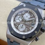 APF Factory Audemars Piguet Royal Oak Offshore Chronograph 26470IO.OO.A006CA.01 42mm Titanium Rubber Strap Grey Dial