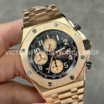 APF Factory Audemars Piguet Royal Oak Offshore Chronograph 26470OR.OO.1000OR.03 42mm Full Rose Gold Black Dial