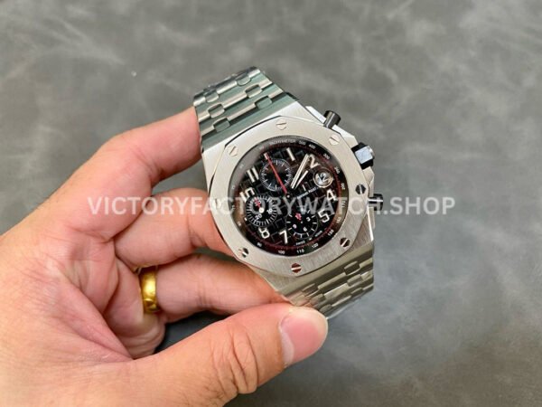 APF Factory Audemars Piguet Royal Oak Offshore Chronograph 26470ST.OO.A101CR.01 42mm Full Steel Arabic Numerals Black Dial