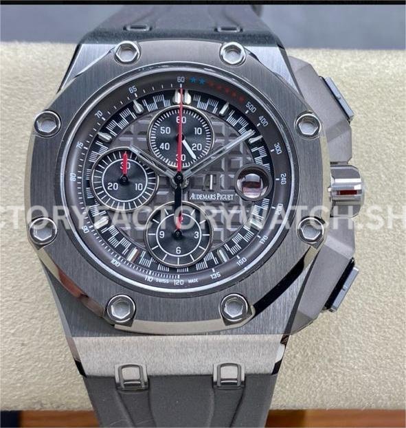 APF Factory Audemars Piguet Royal Oak Offshore Chronograph 26568IM.OO ( (9) APF 26568 titanium