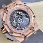 APF Factory Audemars Piguet Royal Oak Offshore Chronograph 26568OM.OO.A004CA.01 44mm Rose Gold Rubber Strap Grey Dial