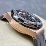 APF Factory Audemars Piguet Royal Oak Offshore Chronograph 26568OM.OO.A004CA.01 44mm Rose Gold Rubber Strap Grey Dial