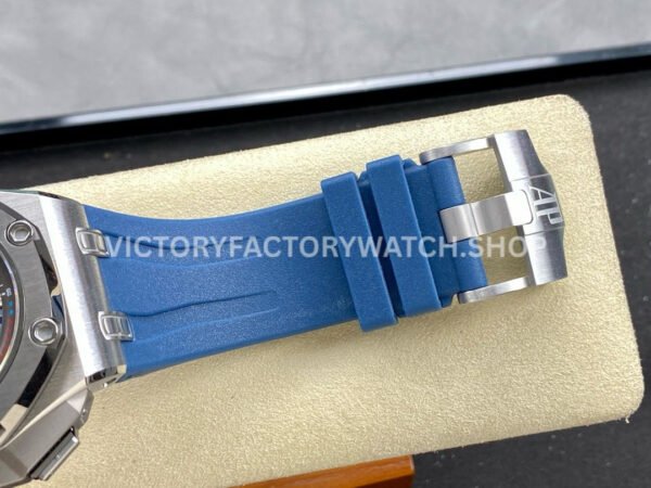 APF Factory Audemars Piguet Royal Oak Offshore Chronograph 26568PM.OO.A021CA.01 44mm Platinum Rubber Strap Grey Dial