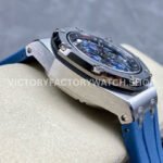 APF Factory Audemars Piguet Royal Oak Offshore Chronograph 26568PM.OO.A021CA.01 44mm Platinum Rubber Strap Grey Dial