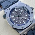 APF Factory Audemars Piguet Royal Oak Offshore Diver 15720ST.OO.A009CA.01 42mm Steel Rubber Strap Grey Dial