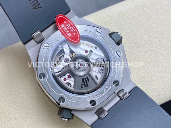 APF Factory Audemars Piguet Royal Oak Offshore Diver 15720ST.OO.A009CA.01 42mm Steel Rubber Strap Grey Dial