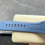 APP Factory Audemars Piguet Royal Oak Offshore 15605SK.OO.A350CA.01 43mm Steel Rubber Strap Gradient Blue Dial