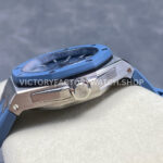 APP Factory Audemars Piguet Royal Oak Offshore 15605SK.OO.A350CA.01 43mm Steel Rubber Strap Gradient Blue Dial
