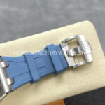 APP Factory Audemars Piguet Royal Oak Offshore 15605SK.OO.A350CA.01 43mm Steel Rubber Strap Gradient Blue Dial