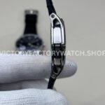 APS Factory Audemars Piguet Code 11.59 15210BC.OO.A002CR.01 Steel Leather Strap Arabic Numerals Blue Dial