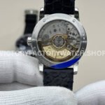 APS Factory Audemars Piguet Code 11.59 15210BC.OO.A002CR.01 Steel Leather Strap Arabic Numerals Blue Dial