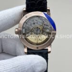 APS Factory Audemars Piguet Code 11.59 15210OR.OO.A028CR.01 41mm Rose Gold Leather Strap Arabic Numerals Blue Dial