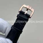 APS Factory Audemars Piguet Code 11.59 15210OR.OO.A028CR.01 41mm Rose Gold Leather Strap Arabic Numerals Blue Dial