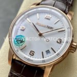 APS Factory Audemars Piguet Code 11.59 15210OR.OO.A099CR.01 41mm Rose Gold Leather Strap Arabic Numerals White Dial