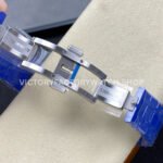 APS Factory Audemars Piguet Royal Oak 15500 41mm Full Blue Ceramic Silver Dial