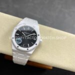 APS Factory Audemars Piguet Royal Oak 15500 41mm Full White Ceramic Black Dial