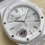 APS Factory Audemars Piguet Royal Oak 15500 41mm Full White Ceramic Silver Dial