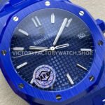 APS Factory Audemars Piguet Royal Oak 15500 Full Blue Ceramic Blue Dial