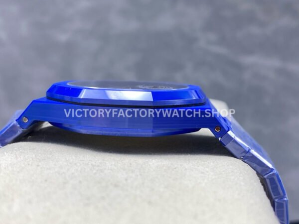 APS Factory Audemars Piguet Royal Oak 15500 Full Blue Ceramic Blue Dial