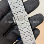 APS Factory Audemars Piguet Royal Oak Chronograph 26240BC.GG.1324BC.01 41mm White Gol (1) APS Factory Audemars Piguet Royal Oak Chronograph 26240BC.GG.1324BC.01 41mm White Gold Ice Blue Dial