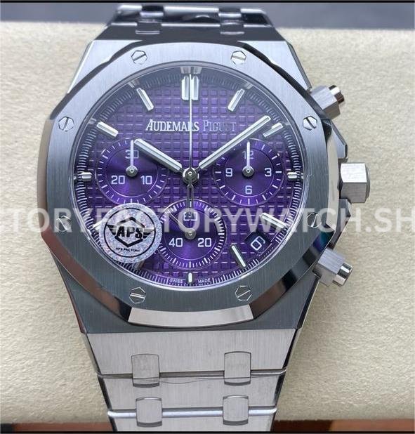 APS 26240BC purple dial chronograph