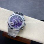 APS Factory Audemars Piguet Royal Oak Chronograph 26240BC.OO.1320BC.01 41mm Full Steel Purple Dial