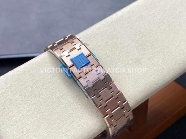 APS Factory Audemars Piguet Royal Oak Chronograph 26240OR.OO.1320OR.01 41mm Full (3) PS Factory Audemars Piguet Royal Oak Chronograph 26240OR.OO.1320OR.01 41mm Full Rose Gold Blue Dial