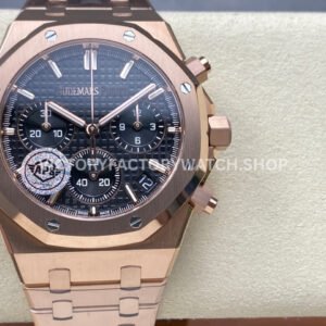 APS 26240OR black dial chronograph