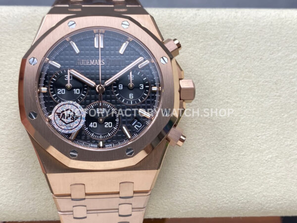 APS Factory Audemars Piguet Royal Oak Chronograph 26240OR.OO.1320OR.02 41mm Full APS 26240OR black dial chronograph
