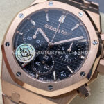APS Factory Audemars Piguet Royal Oak Chronograph 26240OR.OO.1320OR.02 41mm Full (7) APS Factory Audemars Piguet Royal Oak Chronograph 26240OR.OO.1320OR.02 41mm Full Rose Gold Black Dial