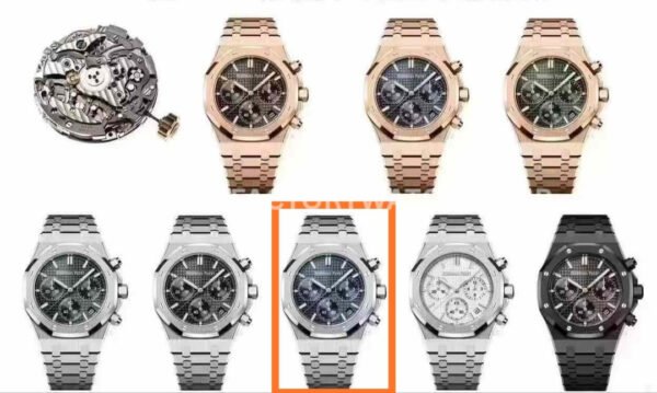 APS Factory Audemars Piguet Royal Oak Chronograph 26240ST.OO.1320ST.05 41mm Full Steel Blue Dial