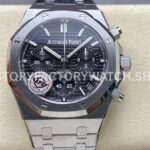 APS Factory Audemars Piguet Royal Oak Chronograph 26240ST.OO.1320ST.06 41mm Full Ste (5) APS 26240ST black dial royal oak
