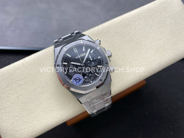 APS Factory Audemars Piguet Royal Oak Chronograph 26240ST.OO.1320ST.06 41mm Full Ste (6) APS Factory Audemars Piguet Royal Oak Chronograph 26240ST.OO.1320ST.06 41mm Full Steel Black Dial