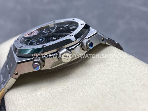APS Factory Audemars Piguet Royal Oak Chronograph 26240ST.OO.1320ST.06 41mm Full Ste (8) APS Factory Audemars Piguet Royal Oak Chronograph 26240ST.OO.1320ST.06 41mm Full Steel Black Dial