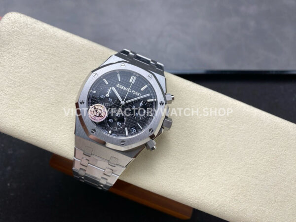 APS Factory Audemars Piguet Royal Oak Chronograph 26240ST.OO.1320ST.06 41mm Full Steel (1) APS Factory Audemars Piguet Royal Oak Chronograph 26240ST.OO.1320ST.06 41mm Full Steel Black Dial