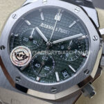 APS Factory Audemars Piguet Royal Oak Chronograph 26240ST.OO.1320ST.08 41mm Full Ste (10) APS Factory Audemars Piguet Royal Oak Chronograph 26240ST.OO.1320ST.08 41mm Full Steel Green Dial