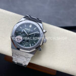 APS Factory Audemars Piguet Royal Oak Chronograph 26240ST.OO.1320ST.08 41mm Full Ste (9) APS Factory Audemars Piguet Royal Oak Chronograph 26240ST.OO.1320ST.08 41mm Full Steel Green Dial