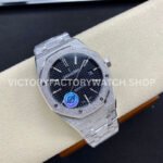 APS Factory Audemars Piguet Royal Oak Frosted Selfwinding 15410 41mm Full Frosted Steel Black Dial