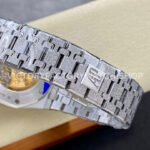 APS Factory Audemars Piguet Royal Oak Frosted Selfwinding 15410 41mm Full Frosted Steel Black Dial