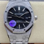 APS Royal Oak 15410 frosted black dial