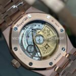 APS Factory Audemars Piguet Royal Oak Frosted Selfwinding 15454OR.GG.1259OR.03 37mm Full Frosted Rose Gold Rose Gold Dial