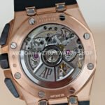 APS Factory Audemars Piguet Royal Oak Offshore Chronograph 26420RO.OO.A002CA.01 43mm Rose Gold Rubber Strap Black Dial