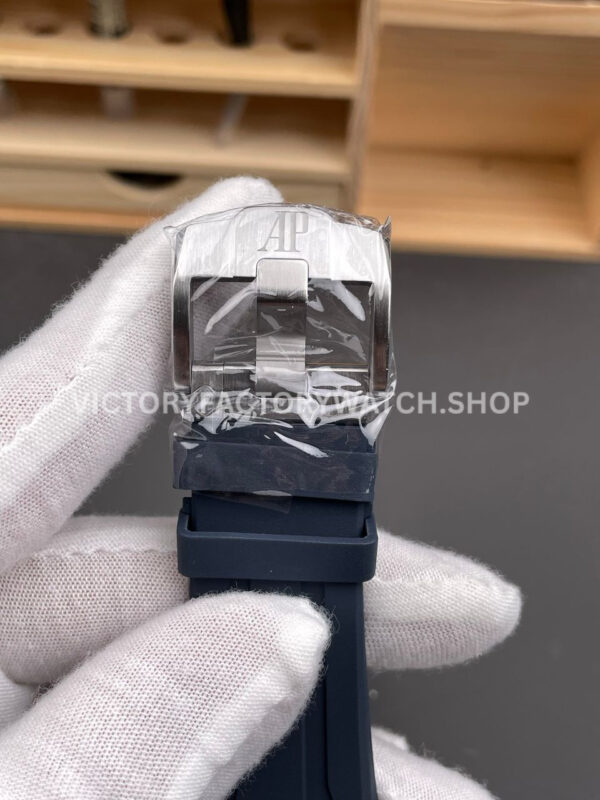 APS Factory Audemars Piguet Royal Oak Offshore Chronograph 26420TI.OO.A027CA.01 43mm Rubber Strap Blue Dial (6) APS Factory Audemars Piguet Royal Oak Offshore Chronograph 26420TI.OO.A027CA.01 43mm Rubber Strap Blue Dial